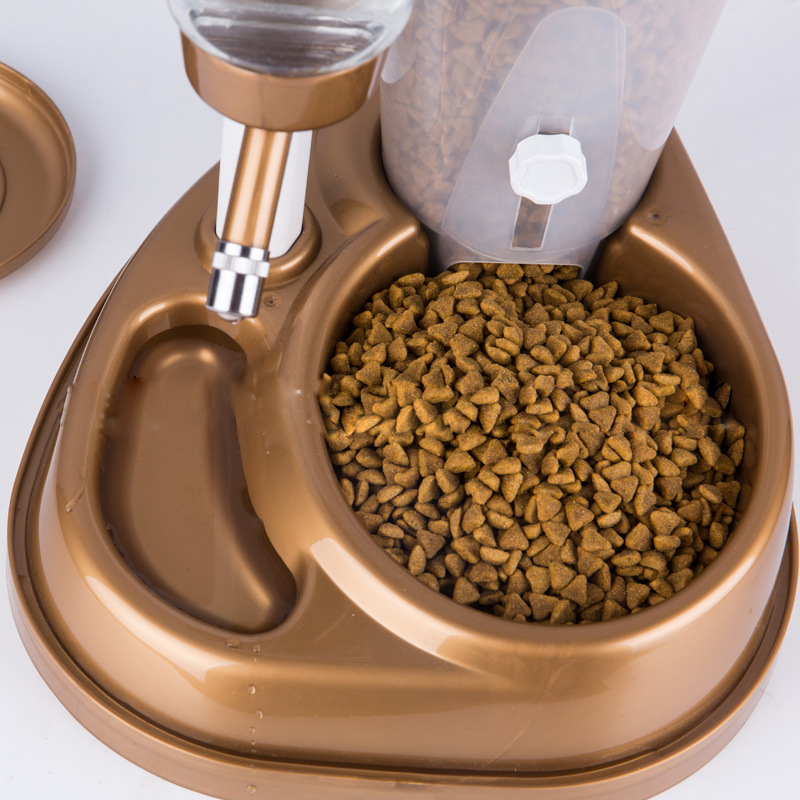 2-in-1 automatische voerbak voor huisdieren met grote capaciteit, drinkfontein voor huisdieren, voederfles voor katten, honden, voerbak, dispenser, product voor huisdieren